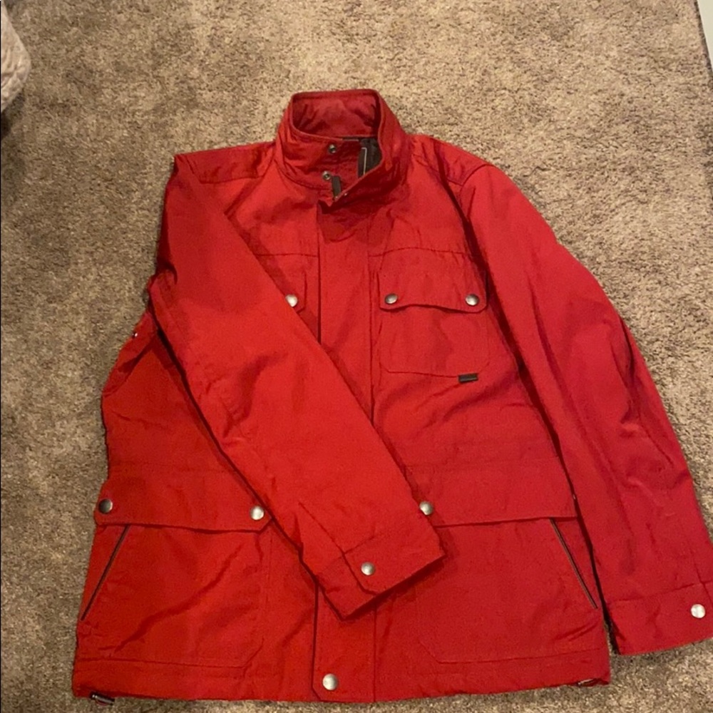Men’s Red Coach Jacket